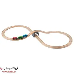 ست بازی قطار چوبی ایکیا مدل LILLABO
