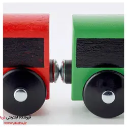 ست بازی قطار چوبی ایکیا مدل LILLABO