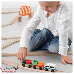قطار چوبی ایکیا مدل LILLABO