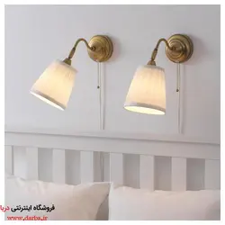 چراغ دیواری ایکیا مدل ARSTID رنگ طلائی