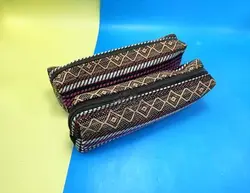 جامدادی تک زیپ طرح جاجیم کوچک