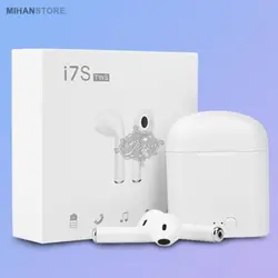 هندزفری بلوتوث طرح اپل ایرپاد - Airpods i7s - فروشگاه اینترنتی دهکده استور