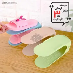 پکیج 3 عددی نظم دهنده تاشو کفش - فروشگاه اینترنتی دهکده استور
