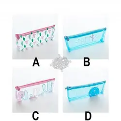 جامدادی شفاف طرح کاکتوس - فروشگاه اینترنتی دهکده استور