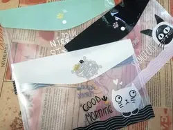 پوشه دکمه دار A4 طرح گربه