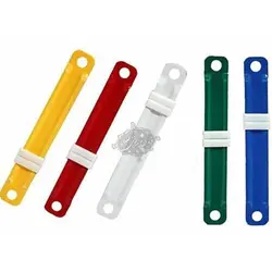 گیره پوشه رنگی پلاستیکی CBS - فروشگاه اینترنتی دهکده استور