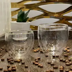 لیوان دو جداره بدون دسته 001204001