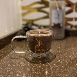 لیوان دو جداره کافی 00122302