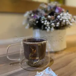 لیوان دو جداره کافی 00122302