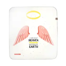 زیرانداز تعویض نوزاد طرح بال فرشته