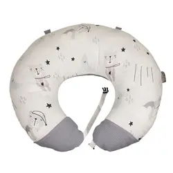 تامی پیلو و زیرانداز تعویض طرح خرس خوابالو (طوسی)