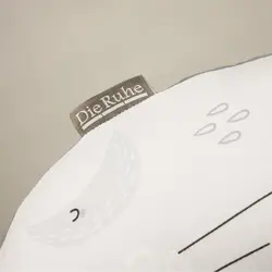 تامی پیلو و زیرانداز تعویض طرح خرس خوابالو (طوسی)