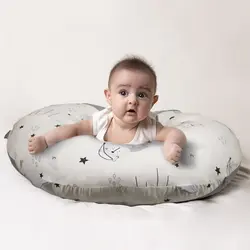 تامی پیلو و زیرانداز تعویض طرح خرس خوابالو (طوسی)