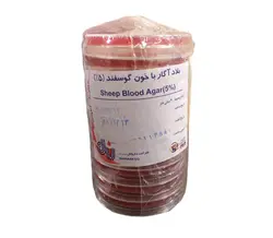 محیط کشت بلاد آگار 8 سانت