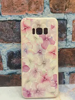 قاب ژله ای طرح (گل لاله) برای سامسونگ S8 plus