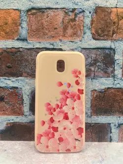 قاب ژله ای طرح (گل) برای سامسونگ S6 edge