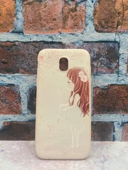 قاب ژله ای طرح (دختر) برای سامسونگ J5 pro (j530)
