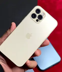 قاب طرح آیفون پشت مات iphone 12