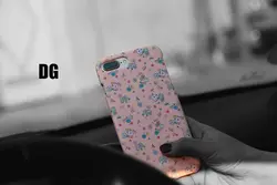 قاب کوتیس (360 درجه) طرح زمینه گلبهی گلگلی برای آیفون – iphone 6 / 6s
