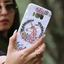 قاب یونیکورن (گل) برای آیفون – iphone xs max