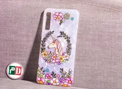 قاب یونیکورن (گل) برای آیفون – iphone xs max