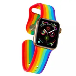 بند اپل واچ (سیلیکونی هفت رنگ)