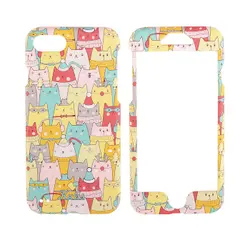 قاب کوتیس (360 درجه) طرح گربه رنگی برای آیفون – iphone 5 / 5s / se 2016