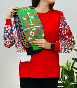 بلوز آستین پفی بوهو