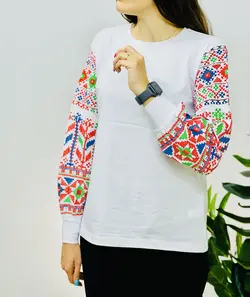 بلوز آستین پفی بوهو