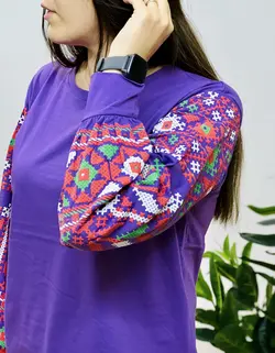 بلوز آستین پفی بوهو