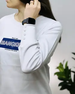 بلوز دورس آستین دکمه دار