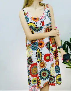 پیراهن نخی هلما