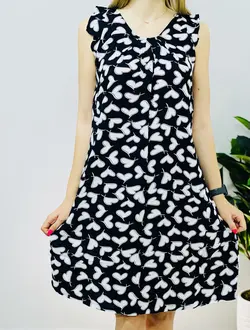 پیراهن نخی چیندار