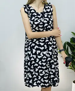 پیراهن نخی چیندار