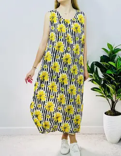 پیراهن نخی ساحل