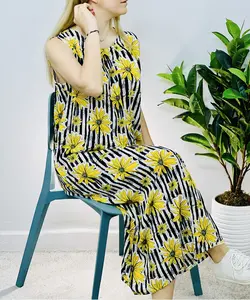 پیراهن نخی ساحل