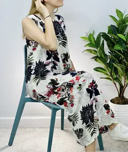 پیراهن نخی ساحل