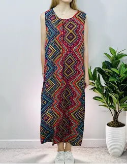 پیراهن نخی ساحل