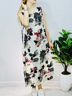 پیراهن نخی ساحل