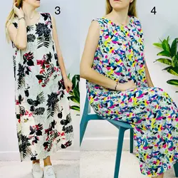 پیراهن نخی ساحل