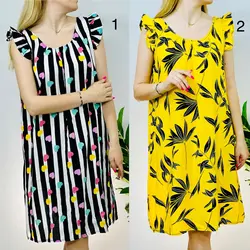 پیراهن چیندار نخی