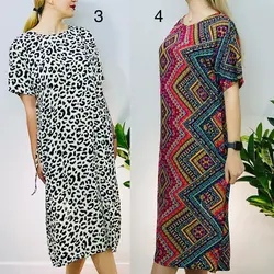 پیراهن نخی سرمه