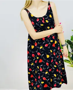 پیراهن نخی مدل نوژان