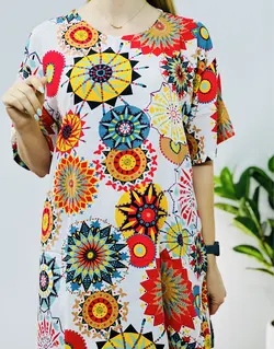 پیراهن نخی پادینا