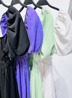 پیراهن استین پفی