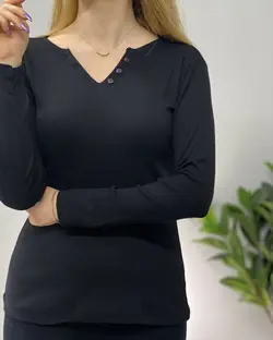 بلوز یقه دلبری