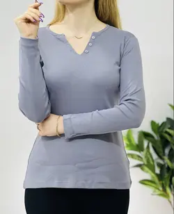 بلوز یقه دلبری