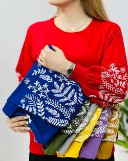 بلوز آستین پفی بوهو