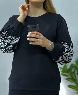 بلوز آستین پفی بوهو