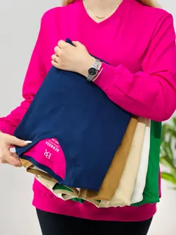 بلوز یقه هفت هانا